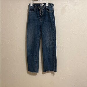 Princess Polly Light Blue Denim Jeans